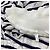Top de manga larga de punto a rayas Chloé en algodón blanco Impresión de pitón - vista 5