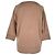 Top de malha de luxo Brunello Cucinelli em cashmere Tan Marrom Bege - vista 3