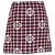 Maje Clover Plaid Jacquard-Rock aus multicolorigem Acryl Mehrfarben - Ansicht 3