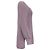 Pulôver de malha Max Mara em algodão roxo - vista 3