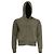 Tom Ford Hoodie mit Reißverschluss aus jersey-gefärbter Baumwolle in Olive Green Grün Olivgrün