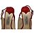 Zapatos Slingback Jimmy Choo en ante rojo Roja - vista 11