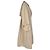 Trench con cintura Jil Sander in cotone beige - vista 3