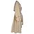 Trench con cintura Jil Sander in cotone beige - vista 5