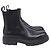 Salvatore Ferragamo Stivaletti Chelsea Ferragamo in pelle nera Nero