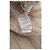 Cardigã com zíper em malha trançada Brunello Cucinelli em cashmere creme Branco Cru - vista 5
