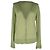 Cárdigan abotonado Theory en cashmere verde
