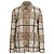 Burberry Checkered Quilted Jacket in Multicolor Wool Multiple colors