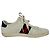 Baskets Gucci Ace Low-Top en cuir blanc Écru