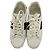 Baskets Gucci Ace Low-Top en cuir blanc Écru - vue 4