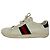 Baskets Gucci Ace Low-Top en cuir blanc Écru - vue 8