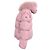 Moncler Mino Fur-Trimmed Down Jacket in Pink Polyester - view 2