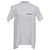 Vêtements Vetements Camiseta Estampada con Espalda Abierta en Algodón Blanco Crudo
