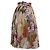 Dolce & Gabbana Midirock mit Blumenprint aus mehrfarbiger Seide Mehrfarben - Ansicht 2