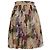 Dolce & Gabbana Midirock mit Blumenprint aus mehrfarbiger Seide Mehrfarben - Ansicht 3