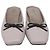 Brunello Cucinelli Monili Leather Mules in Grey Leather - view 2
