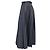 Falda midi plisada de denim MSGM en algodón azul oscuro - vista 2