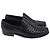Mocassini Intrecciato in pelle nera Bottega Veneta Nero