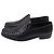 Mocassini Intrecciato in pelle nera Bottega Veneta Nero - vista 4