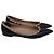 Ballerine a punta Rockstud Valentino Garavani in pelle nera