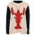 Tibi Lobster Strickpullover aus mehrfarbiger Baumwolle Mehrfarben