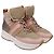 See by Chloé Sneaker alte See by Chloe Casey in tela multicolore e pelle - vista 3