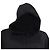 Autre Marque Abito corto con cappuccio McQ Alexander McQueen Flag in cotone nero - vista 2