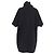 Autre Marque Abito corto con cappuccio McQ Alexander McQueen Flag in cotone nero - vista 4