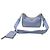 Borsa a tracolla Prada Re-Edition 2005 in pelle Saffiano azzurro Blu Blu chiaro