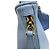 Borsa a tracolla Prada Re-Edition 2005 in pelle Saffiano azzurro Blu Blu chiaro - vista 14
