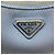 Borsa a tracolla Prada Re-Edition 2005 in pelle Saffiano azzurro Blu Blu chiaro - vista 15