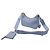 Borsa a tracolla Prada Re-Edition 2005 in pelle Saffiano azzurro Blu Blu chiaro - vista 2