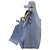 Borsa a tracolla Prada Re-Edition 2005 in pelle Saffiano azzurro Blu Blu chiaro - vista 3