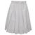 Minifalda plisada Alexander Mcqueen en algodón blanco Crudo