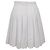 Minifalda plisada Alexander Mcqueen en algodón blanco Crudo - vista 3