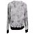 Iro Sweatshirt mit Marmor-Print aus grauer Baumwolle - Ansicht 3