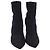 Botines Osaka Stretch Gianvito Rossi en viscosa negra Negro