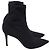 Botines Osaka Stretch Gianvito Rossi en viscosa negra Negro - vista 3