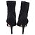 Botines Osaka Stretch Gianvito Rossi en viscosa negra Negro - vista 5