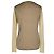 Max Mara Color-Block-Pullover aus beiger Wolle - Ansicht 3