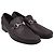 Salvatore Ferragamo Mocassini Ferragamo Gancini Bit in pelle marrone - vista 3