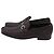 Salvatore Ferragamo Mocassini Ferragamo Gancini Bit in pelle marrone - vista 4
