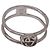 Anello Gucci Double G in metallo argentato Argento