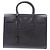 Autre Marque Saint Laurent Sac de Jour Tote Bag in pelle nera Nero