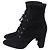 Botines de tacón Gianvito Rossi en ante negro - vista 4