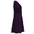 Autre Marque Abito midi a trapezio Brooks Brothers in lana viola - vista 3
