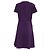 Autre Marque Abito midi a trapezio Brooks Brothers in lana viola - vista 4