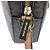 Borsa Crossbody Michael Kors Jet Set Large EW Zip Chain in pelle marrone Rosso - vista 13