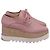 Stella Mc Cartney Chaussures compensées à plateforme Elyse de Stella McCartney en cuir rose