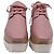 Stella Mc Cartney Chaussures compensées à plateforme Elyse de Stella McCartney en cuir rose - vue 2